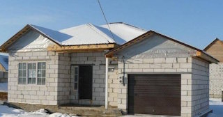 Одноэтажные дома из пеноблоков под ключ в мирном - от 133185 рублей